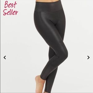 Spanx Faux Leather Leggings - New with tag!!